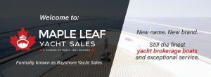 Maple Leaf Yacht Sales - New Name